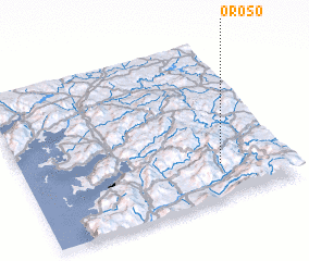 3d view of Oroso