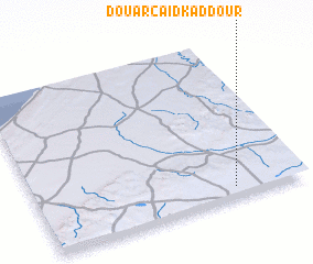 3d view of Douar Caïd Kaddour