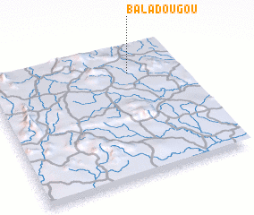 3d view of Baladougou