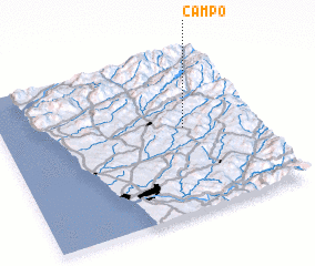 3d view of Campo