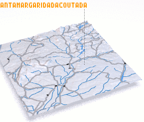 3d view of Santa Margarida da Coutada