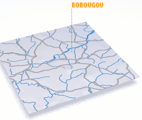 3d view of Bobougou