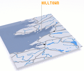 3d view of Hill Town