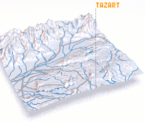 3d view of Tazart