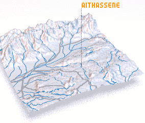 3d view of Aït Hassene