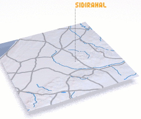 3d view of Sidi Rahal