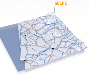 3d view of Golpe