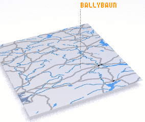 3d view of Ballybaun