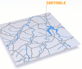 3d view of Sanyimalé