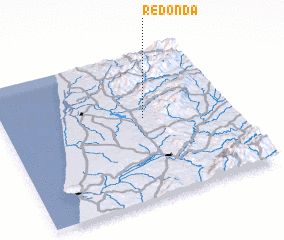 3d view of Redonda