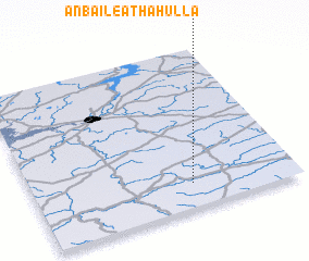 3d view of An Baile Átha hÚlla