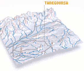 3d view of Tanegounsa