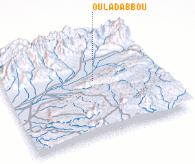 3d view of Oulad Abbou