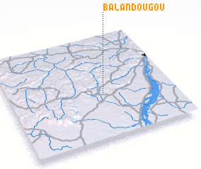 3d view of Balandougou