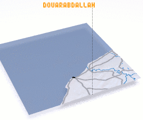 3d view of Douar Abdallah