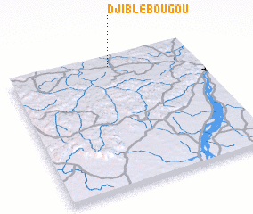 3d view of Djiblébougou
