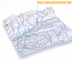 3d view of Sidi Lahsene Ben Ayad