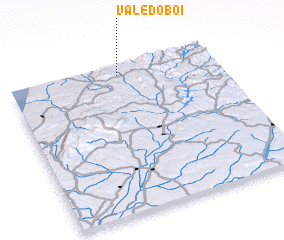 3d view of Vale do Boi