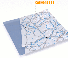 3d view of Cabo da Sebe