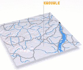 3d view of Kaoualé