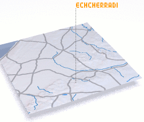 3d view of Ech Cherradi
