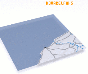 3d view of Douar el Fahs