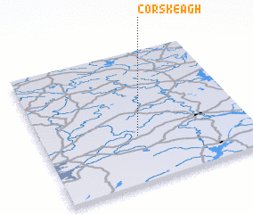 3d view of Corskeagh