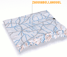 3d view of Zaouia Bel Lahouel