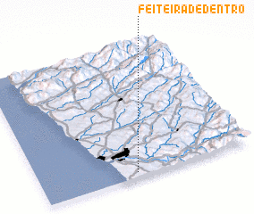 3d view of Feiteira de Dentro