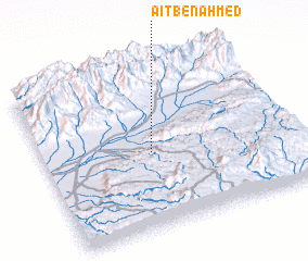 3d view of Aït Ben Ahmed