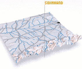 3d view of Sidi Mhand