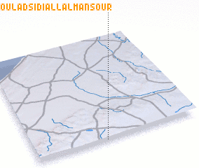 3d view of Oulad Sidi Allal Mansour