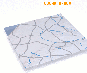 3d view of Oulad-Farkou