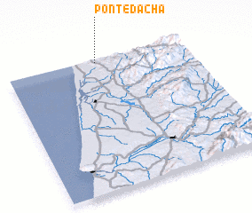 3d view of Ponte da Chã