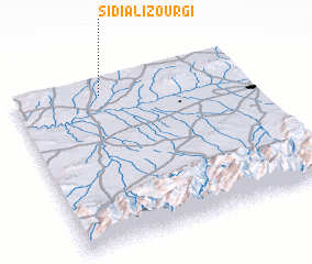 3d view of Sidi Ali Zourgi