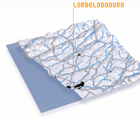 3d view of Lordelo do Ouro