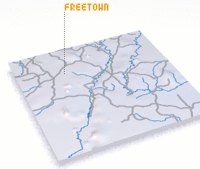 3d view of Freetown