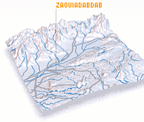 3d view of Zaouia Dabdab