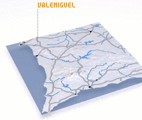 3d view of Vale Miguel