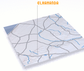 3d view of El Hamanda