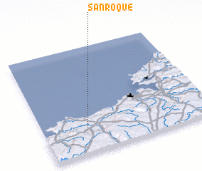 3d view of San Roque