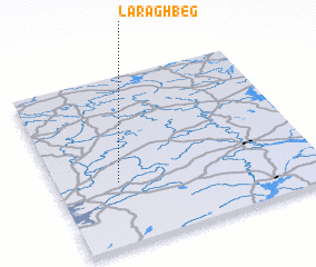 3d view of Laragh Beg