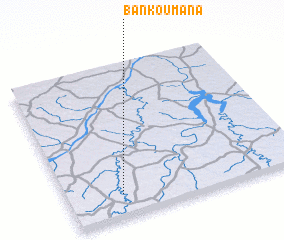 3d view of Bankoumana