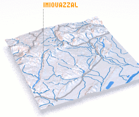 3d view of Imi Ouazzal