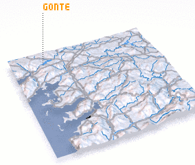 3d view of Gonte