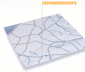 3d view of Zaouia Khennoufa