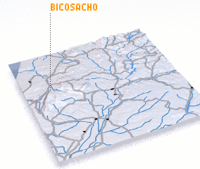 3d view of Bico Sacho