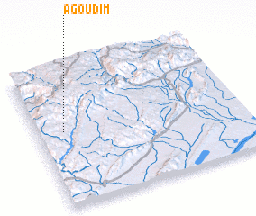 3d view of Agoudim