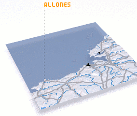 3d view of Allones