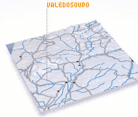 3d view of Vale do Soupo